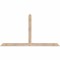 Ekena Millwork Portland Smooth Timber Gable Bracket, Douglas Fir, 72"W x 39"H x 3 1/2"D x 3 1/2"F, 13/12 Pitch GBW072X39X0404POR00SDF - alternate 1
